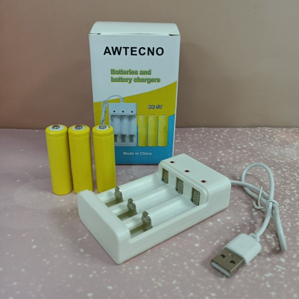 AWTECNO batteries and battery chargers Rechargeable AA Batteries